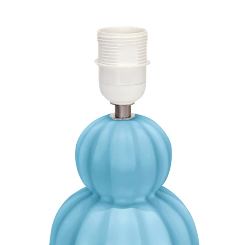 Ceramic Stacked Gourd Petite Table Lamp