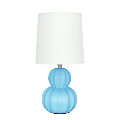 Ceramic Stacked Gourd Petite Table Lamp