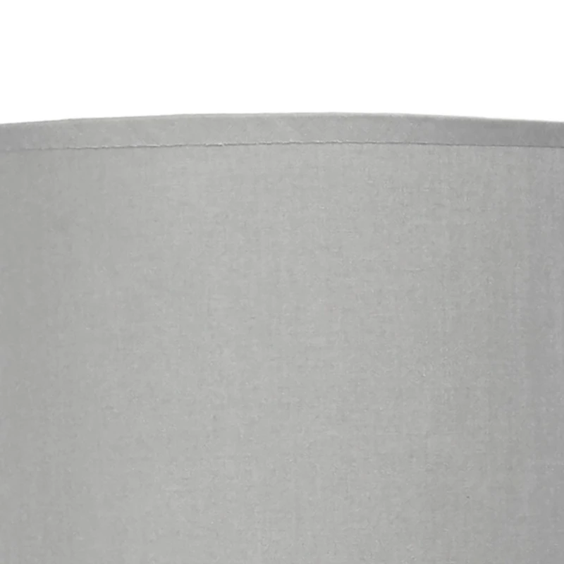 Gray Ceramic Boho Pattern Table Lamp