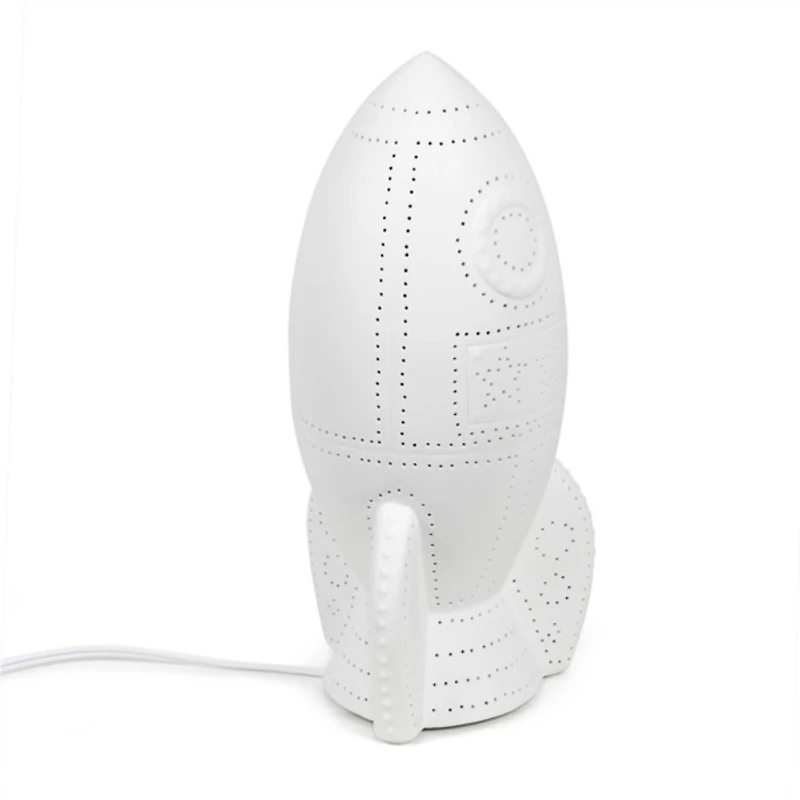 White Rocket Kids Tabletop Night Light