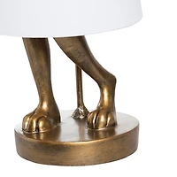 Gold Rabbit Table Lamp