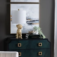 Gold Boxer Table Lamp