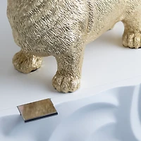 Gold Corgi Table Lamp