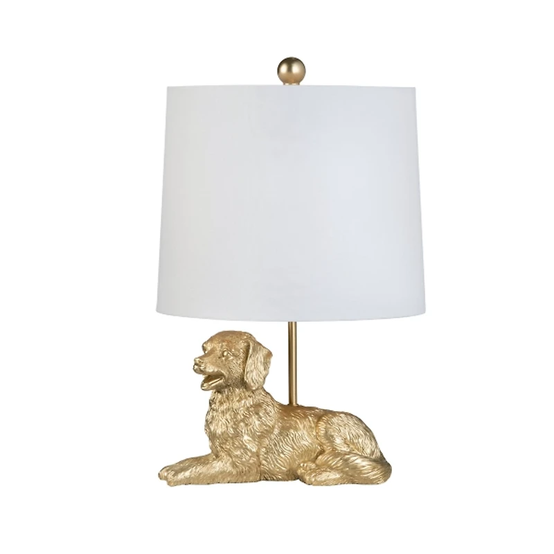 Gold Retriever Table Lamp