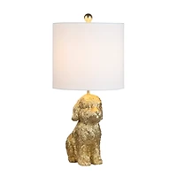Gold Doodle Table Lamp