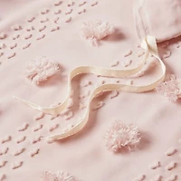 Pink Jacquard Twin/Twin XL 2-pc. Duvet Cover Set