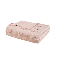 Pink Jacquard Twin/Twin XL 2-pc. Duvet Cover Set