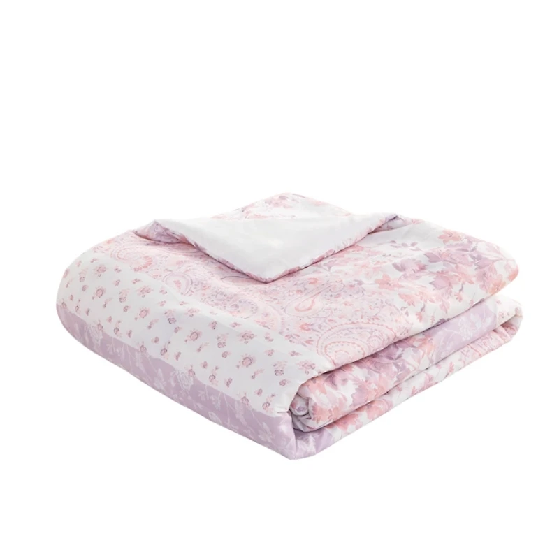 Pink Paisley Twin/Twin XL 4-pc. Comforter Set