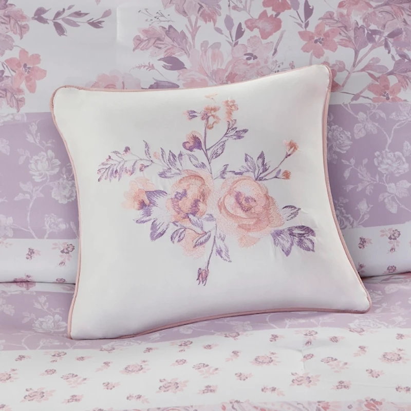 Pink Paisley Full/Queen 5-pc. Comforter Set