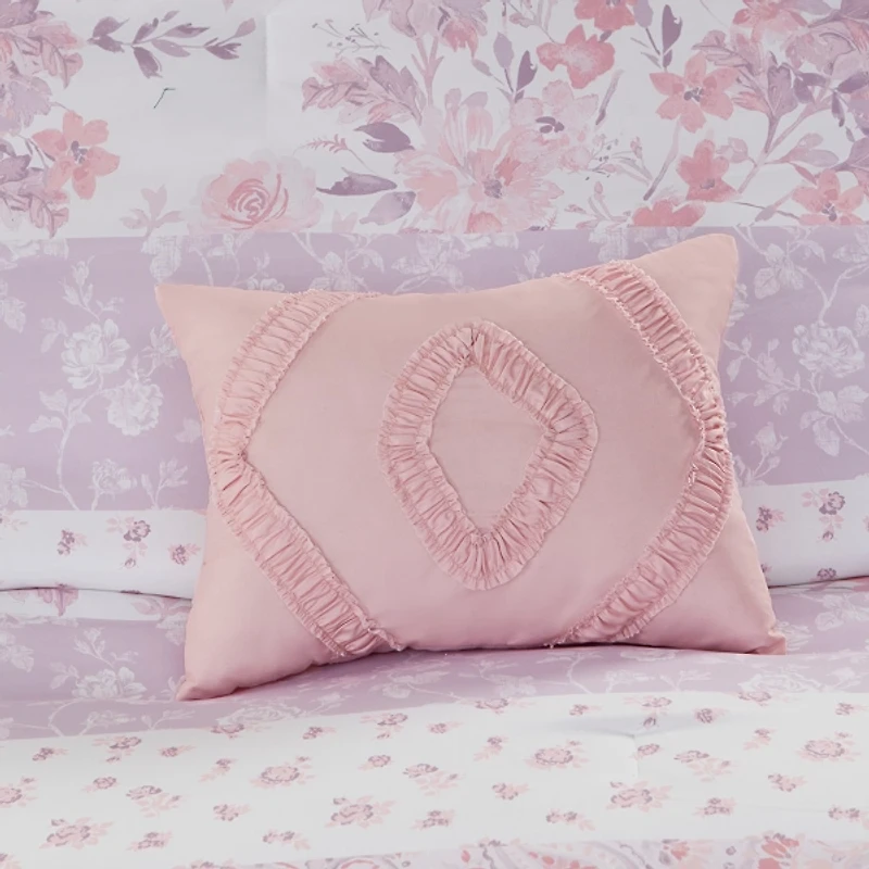 Pink Paisley Full/Queen 5-pc. Comforter Set