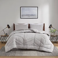 Gray Alden Full/Queen 3-pc. Comforter Set