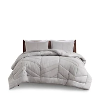 Gray Alden Full/Queen 3-pc. Comforter Set