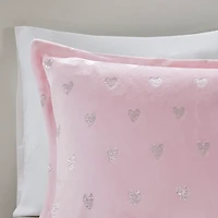 Pink Hearts Kids Twin/Twin XL 3-pc. Comforter Set