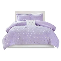 Purple Heart Kids Twin/Twin XL 3-pc. Comforter Set