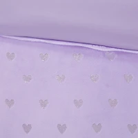 Purple Heart Kids Full/Queen 4-pc. Comforter Set