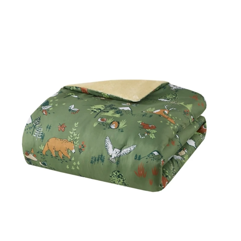 Forest Animals 3-pc. Full/Queen Comforter Set