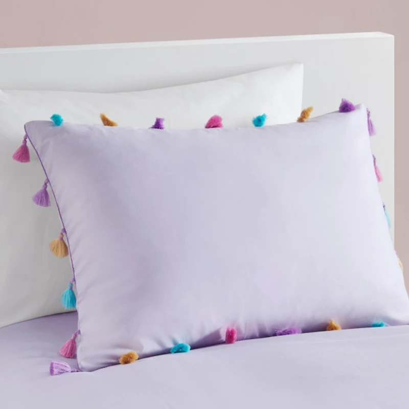 Purple Tassel Kids 4-pc. Full/Queen Comforter Set