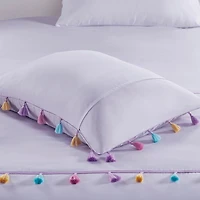 Purple Tassel Kids 4-pc. Full/Queen Comforter Set