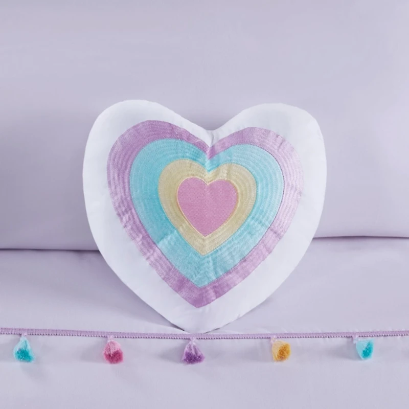 Purple Tassel Kids 4-pc. Full/Queen Comforter Set