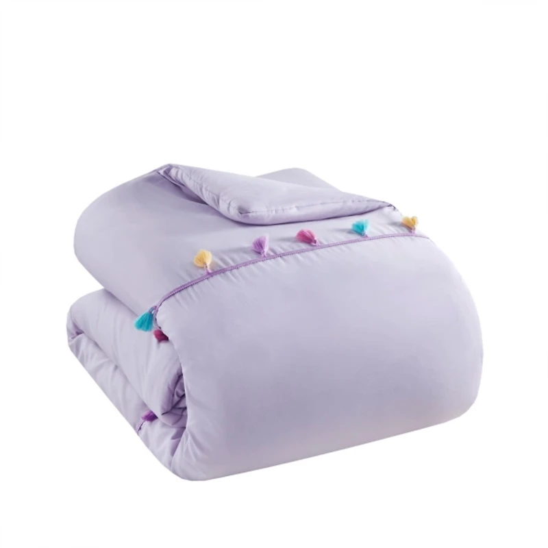 Purple Tassel Kids 4-pc. Full/Queen Comforter Set