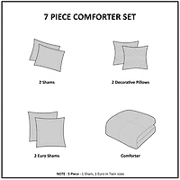 Ivory Maize Twin/Twin XL 6-pc. Comforter Set