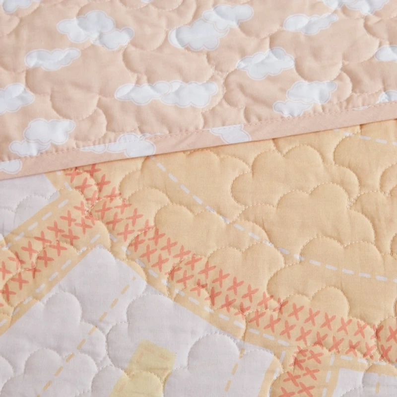 Sunshine Kids Twin 3-pc. Quilt Set