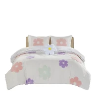 Ivory Floral Kids 4-pc. Full/Queen Comforter Set