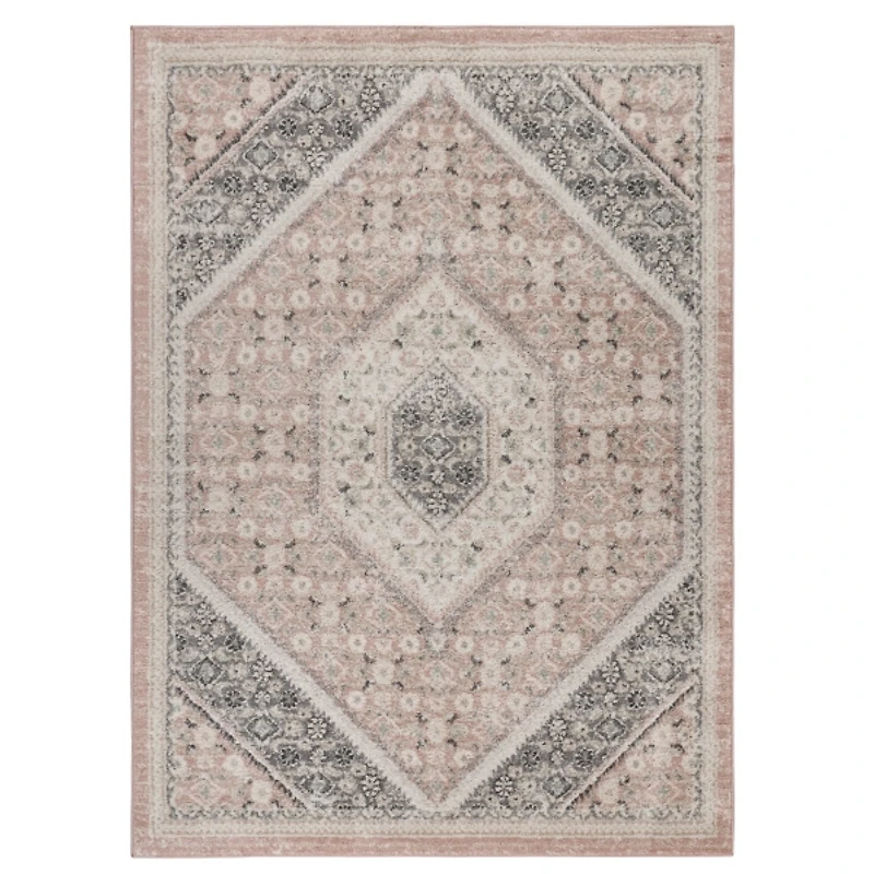 Dune Blush Diamond Area Rug, 7x9