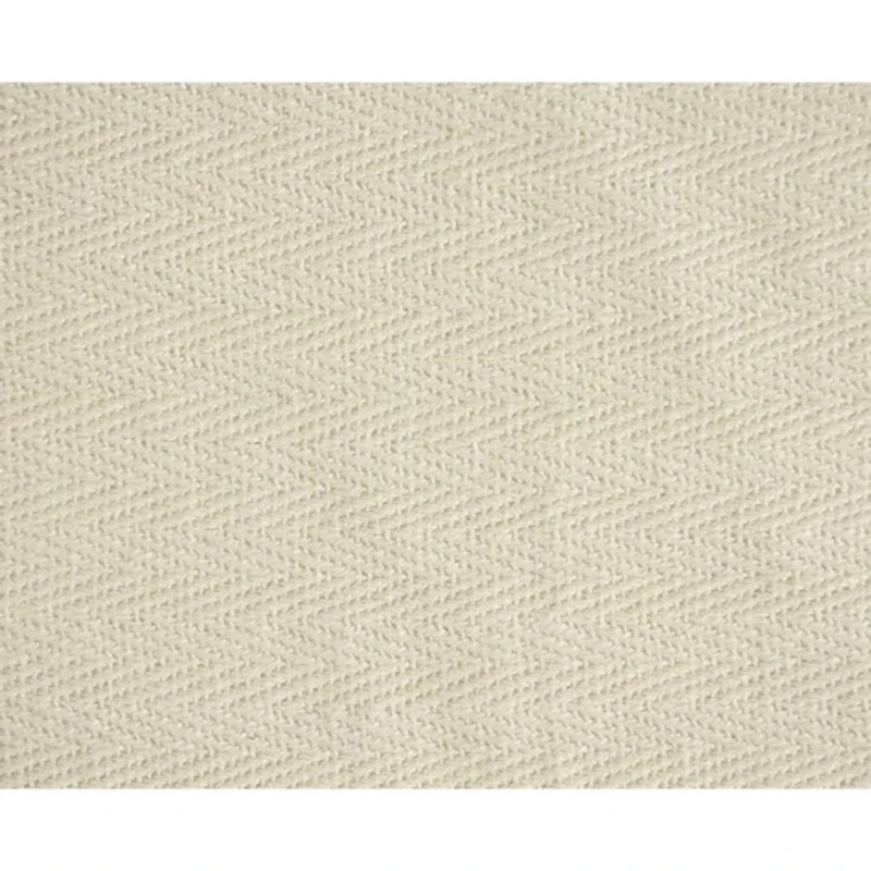 Sundry Cream Chevron Tassel Throw