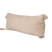 Beige Insigna Lumbar Pillow