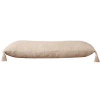 Beige Insigna Lumbar Pillow