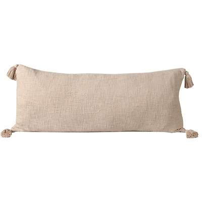 Beige Insigna Lumbar Pillow