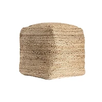 Natural Jute Shashi Pouf