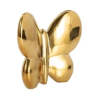 Gold Balloon Butterfly Figurine, 6 in.