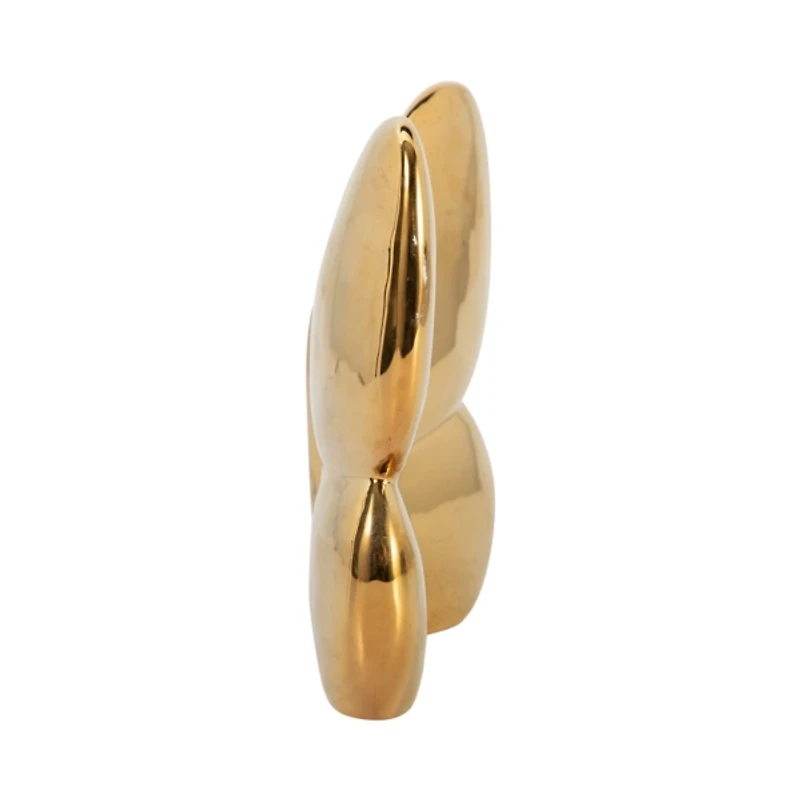 Gold Balloon Butterfly Figurine, 8 in.