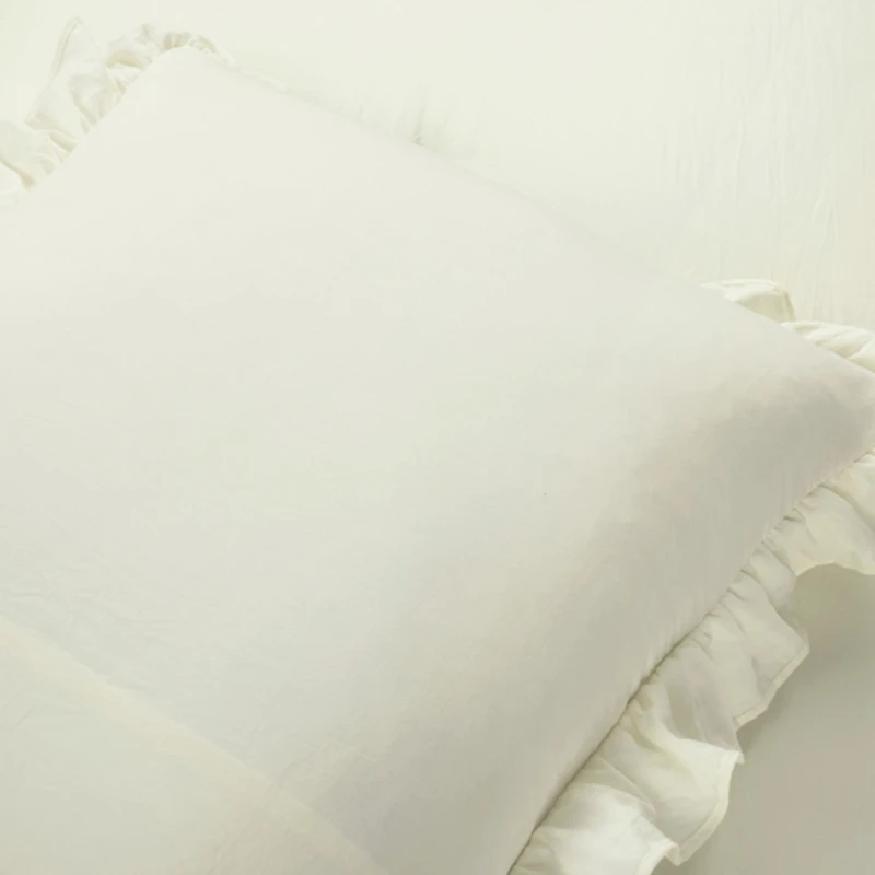 Ivory Ruffle Ella 2-pc. Twin XL Comforter Set