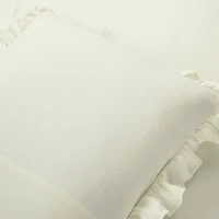 Ivory Ruffle Ella 2-pc. Twin XL Comforter Set