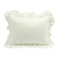 Ivory Ruffle Ella 2-pc. Twin XL Comforter Set