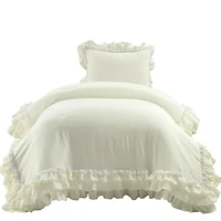 Ivory Ruffle Ella 2-pc. Twin XL Comforter Set