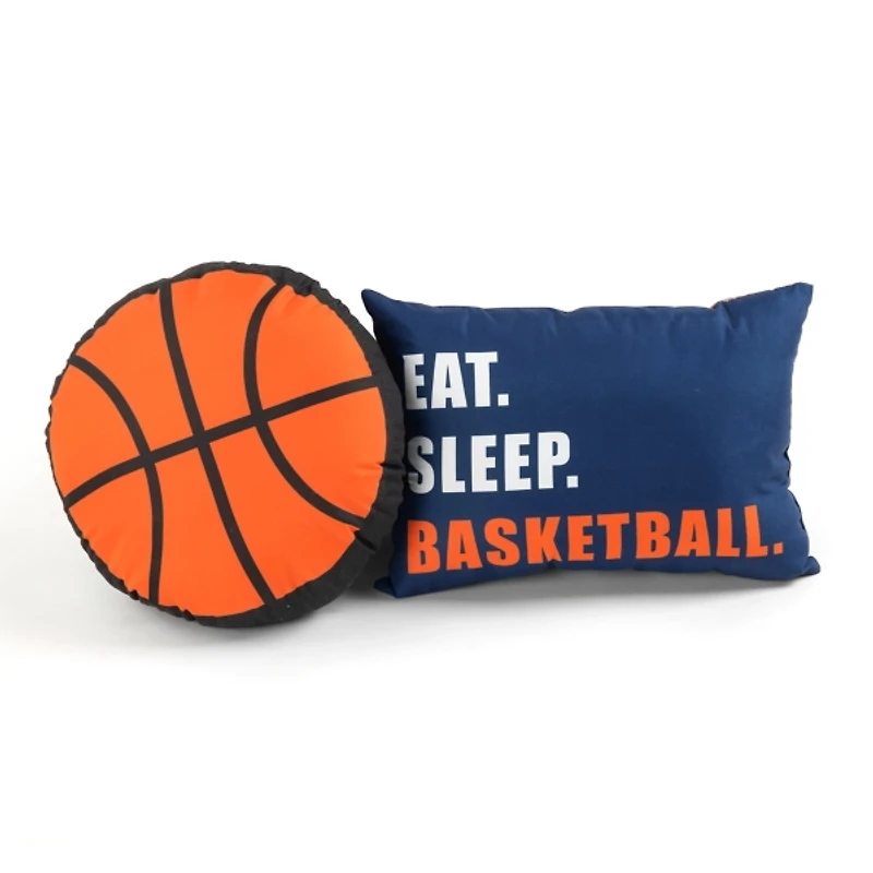Basketball Kids 4-pc. Twin Quilt Set