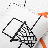 Basketball Kids 5-pc. Full/Queen Quilt Set