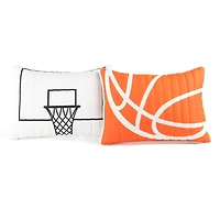 Basketball Kids 5-pc. Full/Queen Quilt Set