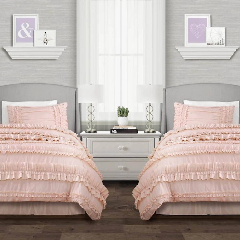 Pink Belle 4-pc. Full/Queen Comforter Set