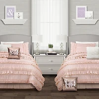 Pink Belle 4-pc. Full/Queen Comforter Set