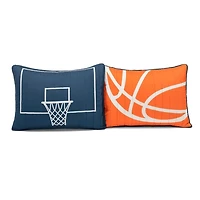 Navy Basketball Kids 5-pc. Full/Queen Quilt Set