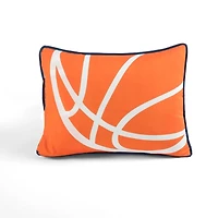 Navy Basketball Kids 4-pc. Twin Quilt Set