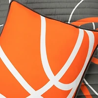 Gray Basketball Kids 4-pc. Twin Quilt Set