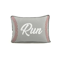 Gray and Blue Baseball Kids 4-pc. Quilt Set