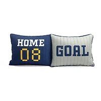 Navy Soccer Kids 5-pc. Full/Queen Quilt Set
