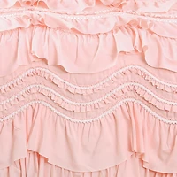 Peachy Pink 3-pc. Full/Queen Quilt Set